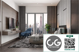 3D Interior Scenes File 3dsmax Model Bedroom 488 Free Download