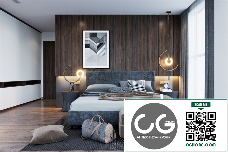 3D Interior Scenes File 3dsmax Model Bedroom 516 By Long