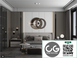 3D Interior Scenes File 3dsmax Model Bedroom 524 By Huy Hieu Lee