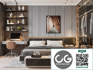 3D Interior Scenes File 3dsmax Model Bedroom 526 By Phong Mai