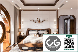 3D Interior Scenes File 3dsmax Model Bedroom 527 By Phung Manh Ha