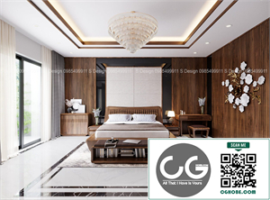 3D Interior Scenes File 3dsmax Model Bedroom 555 By Nguyen Van Son