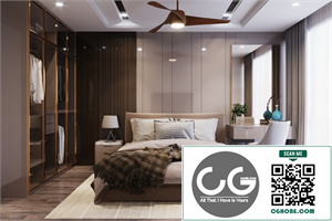 3D Interior Scenes File 3dsmax Model Bedroom 557 Free Download