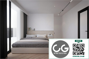 3D Interior Scenes File 3dsmax Model Bedroom 561 By Hong Nhung