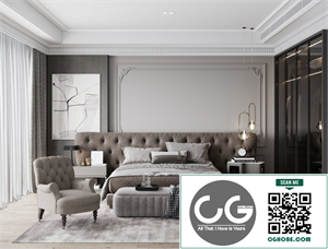 3D Interior Scenes File 3dsmax Model Bedroom 580 By Se Arc