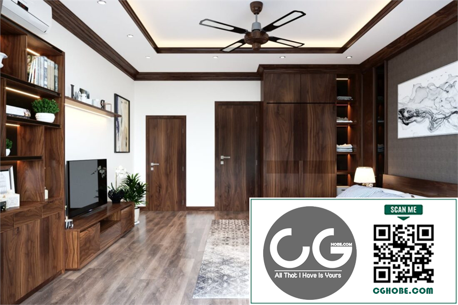 3D Interior Scenes File 3dsmax Model Bedroom 583 By Paul Scholes