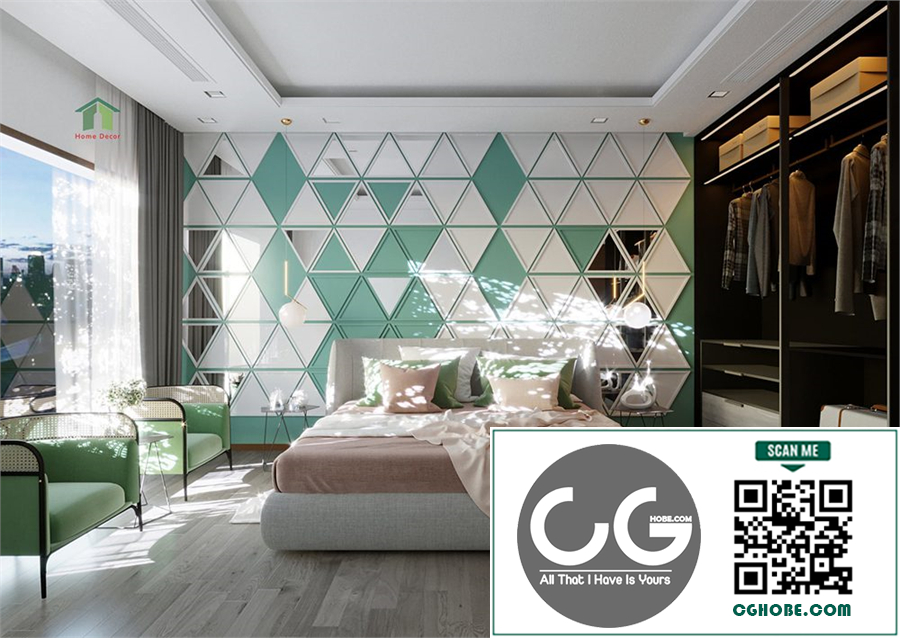 3D Interior Scenes File 3dsmax Model Bedroom 585 By Nam Hoang