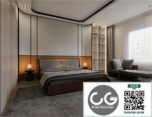 3D Interior Scenes File 3dsmax Model Bedroom 594 By Quang Pham