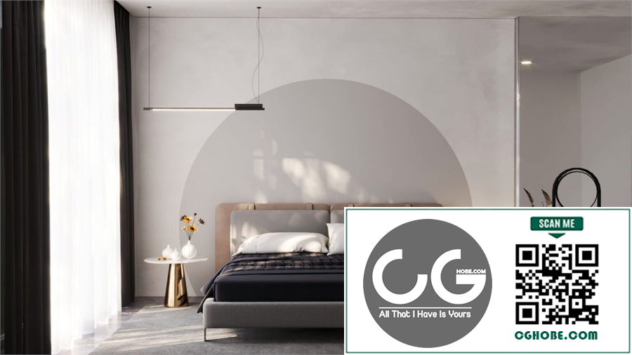 3D Interior Scenes File 3dsmax Model Bedroom 599 By Huynh Ngoc Thinh