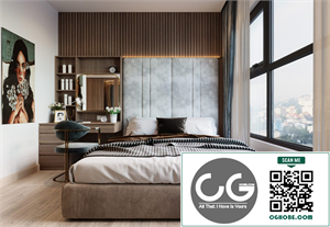 3D Interior Scenes File 3dsmax Model Bedroom Master 466 By Tuan An