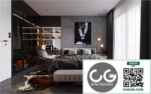3D Interior Scenes File 3dsmax Model Bedroom Master 472 By Brian Vu