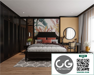 3D Interior Scenes File 3dsmax Model Indochine Bedroom 456 By Minh Tu