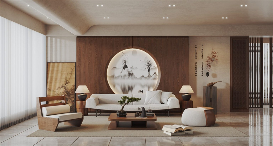 3Ds Max Living Room Interior Model Download
