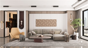 Free 3D Living Room Interior Model Download By Hoang Luis