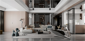 Download Free 3D Living Room Interior Model By Le Anh Tuan
