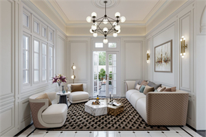 Download Free 3D Living Room Interior Model By Nguyen Thuy Luong