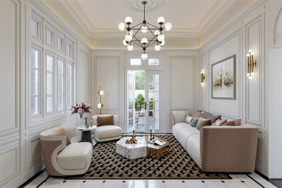Download Free 3D Living Room Interior Model By Nguyen Thuy Luong