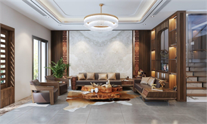 Download Free 3D Living Room Interior Model By Nguyen Vinh