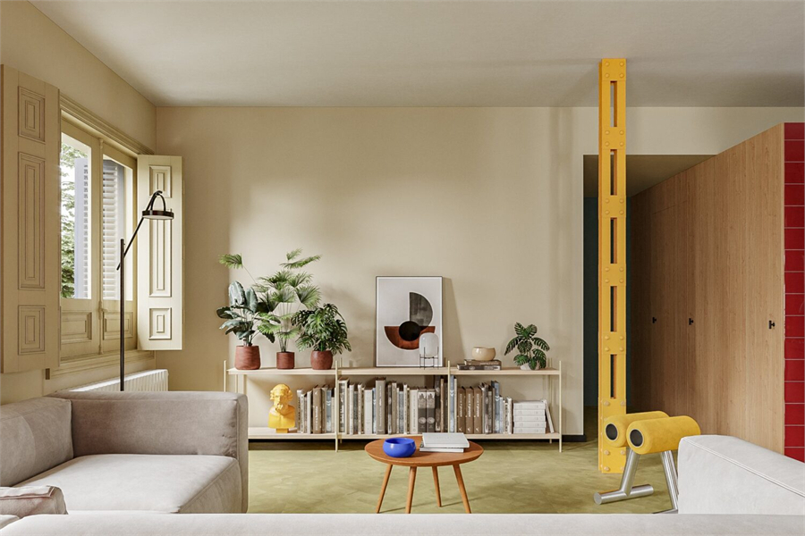  Download Free 3D Living Room Interior Model By Cuong Tran