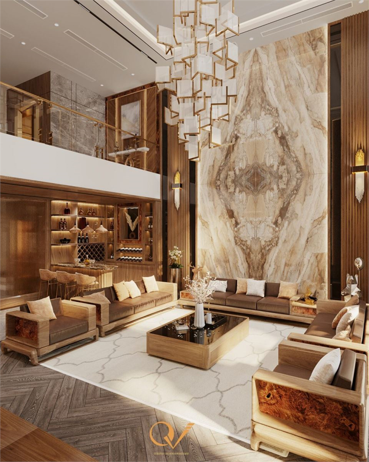 Download Free 3D Living Room Interior Model By Van Quyet