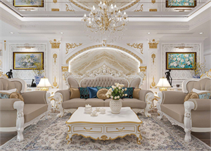 Download Free 3D Living Room Interior Model By Tuan Anh