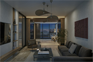 Download Free 3D Living Room Interior Model By Dat Le