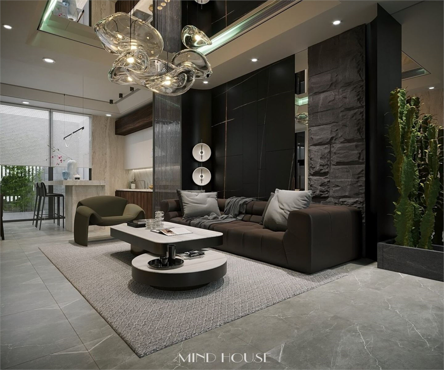 Download Free 3D Living Room Interior Model By Trung Nghia