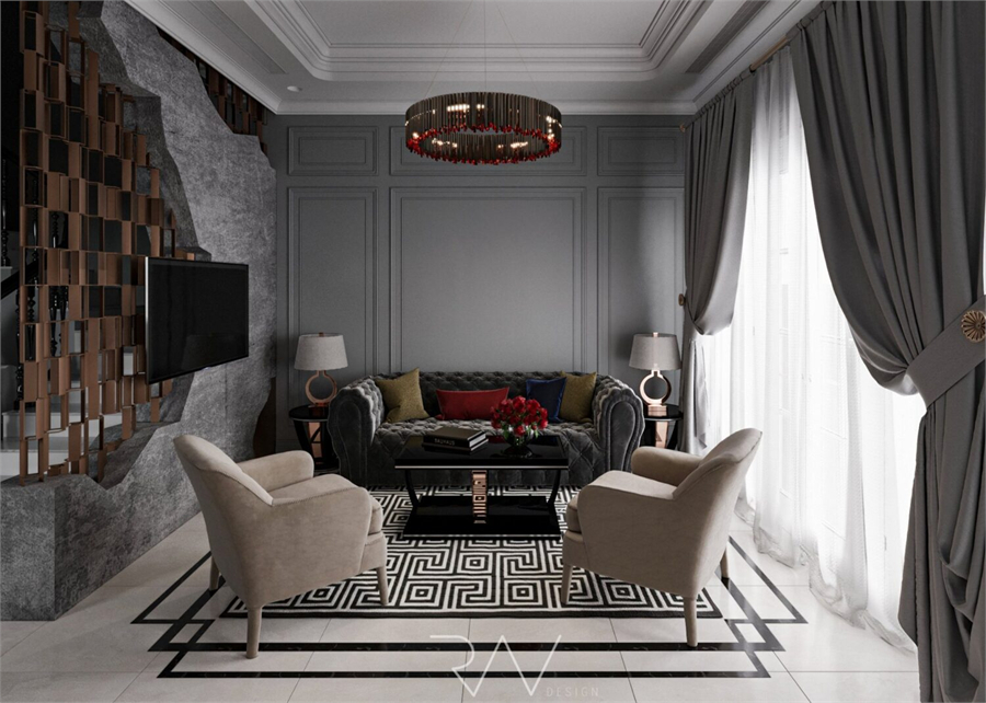  Download Free 3D Living Room Interior Model By Dinh Phuong Linh