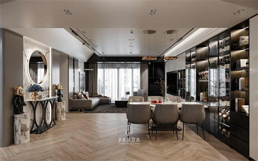  Download Free 3D Living Room Interior Model By Phuong Viet
