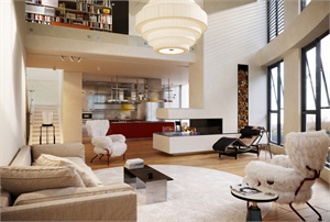 Free 3D Living Room Interior Model Download by Dung Ngoc Bui