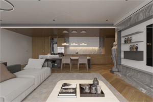  Free 3D Living Room Interior Model Download By Du Ta