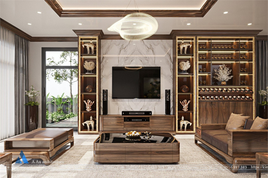 Free 3D Living Room Interior Model Download By Ngo Thi Hang