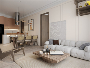 Free 3D Living Room Interior Model Download By Tran Quang Sang