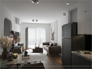 Free 3D Living Room Interior Model Download By Dang Viet