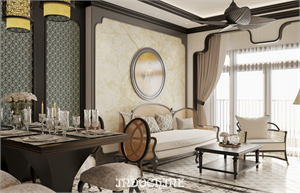 Free 3D Indochine Living Room Interior Model Download By Nguyen Bich Ngoc