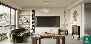  Download Free 3D Living Room Interior Model by Dinh Thanh