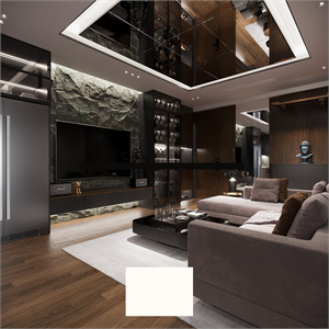 Download Free 3D Living Room Interior Model by Tung