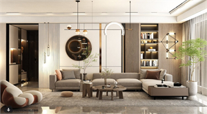 Download Free 3D Living Room Interior Model By Huy Hieu Lee