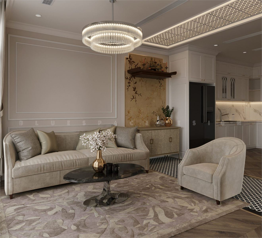 3D Living Room Interior Model Download by Vu Hung Thinh