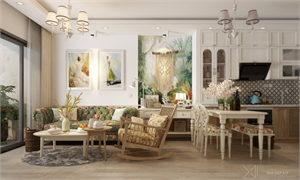 3D Interior Living Room Model For Free Download by Gem Tran