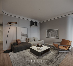 3D Living Room – Kitchen Interior Model Download by Nguyen Ngoc Tung