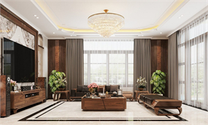3Ds Max Interior Living Room Model For Free Download by MiLi Studio