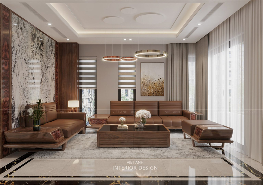 3Ds Max Interior Living Room – Kitchen Model For Free Download by Nguyen Viet Anh