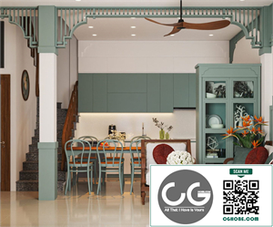  3Ds Max Living Room Interior Model Download by Thanh Luan