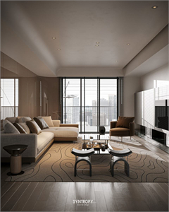 3Ds Max Living Room Interior Model Download by Pham Thanh