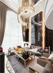 3Ds Max Living Room Interior Model Download by MiLi Studio