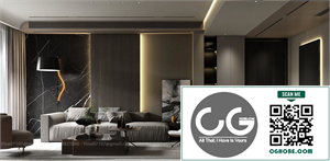  3Ds Max Living Room Interior Model Download by Do Tien Dat