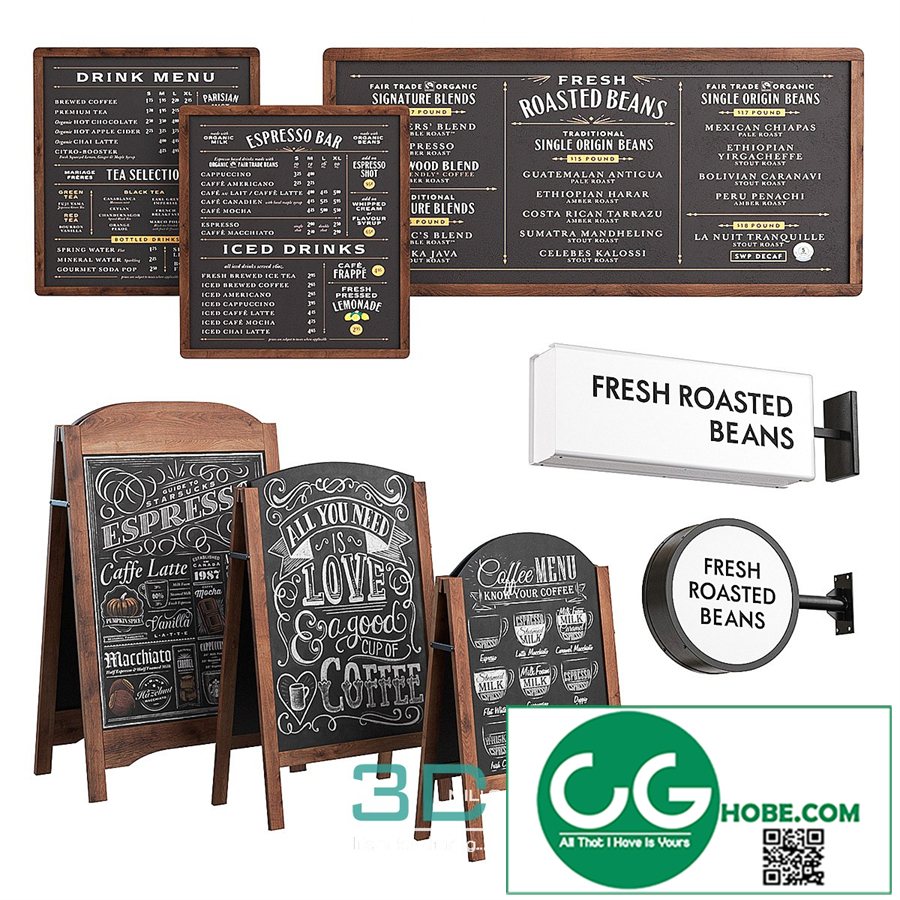 Advertising cafe