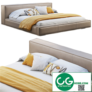 Queen Loft Leather Bed