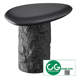 Galisteo Pebble End Table